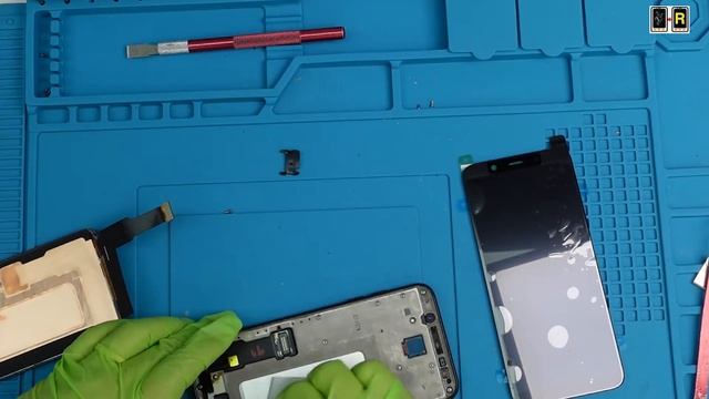 Cambiar pantalla Samsung Galaxy A6. Reparar Samsung Galaxy A6. Tutorial completo смотреть онлайн