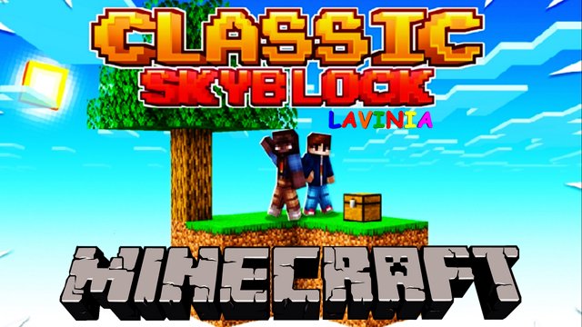 ПЕРВЫЙ СТРИМ В MINECRAFT СКАЙ БЛОК ? LAVINIA МАЙНКРАФТ ?