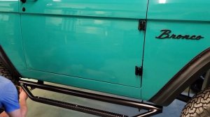 Bumpers Sidesteps and LED Lights - 1966 Ford Bronco Restoration