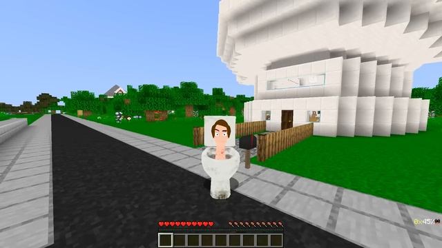 SKİBİDİ TUVALET'in İÇİNE GİRDİM - Minecraft смотреть онлайн