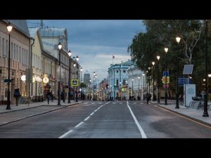 Очередь в рестораны.Пятничный вечер в Москве.Прогулка по Чистым Прудам и Покровке. [4K].MOSCOW RU