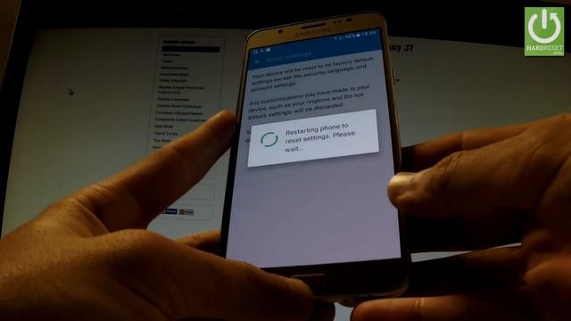 How to Reset Settings in SAMSUNG Galaxy J7 (2016) - Restore Settings смотреть онлайн