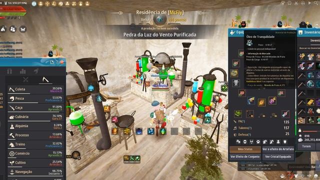 BDO - Getting Lightstone of Wind: Fortune doing alchemy смотреть онлайн