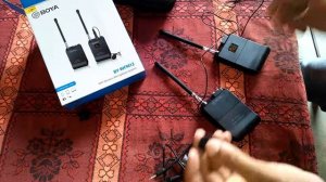 Unboxing BOYA VHF Microphone System. Boya Wireless Microphone . Guri Electrician And Plumber