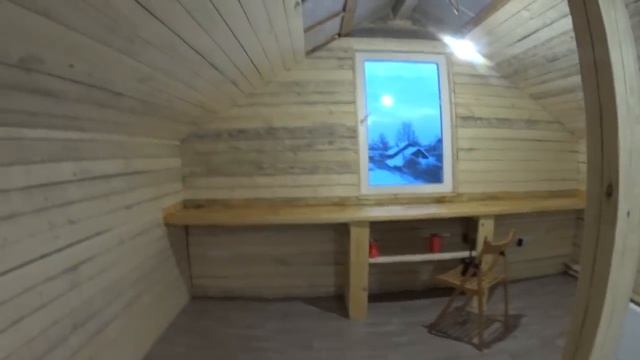 Внутренняя отделка мансарды