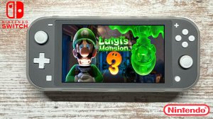 Luigi’s Mansion 3 Nintendo Switch Lite Gameplay