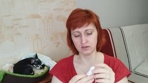 Обзор вязания из светящейся пряжи.