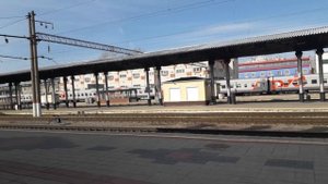 РЖД вокзал Воронеж 1-  (обзор перрона).