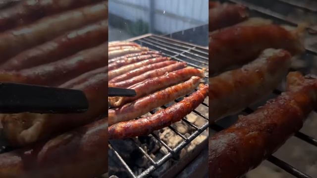 ХОТ-ДОГИ С КОЛБАСКАМИ НА ГРИЛЕ #хотдог #рецепты #хотдогнагриле #летнийрецепт #быстрыйрецепт
