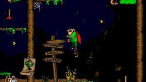Прохождение Boogerman A Pick and Flick Adventure Sega Genesis.