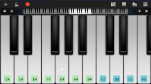 Mobile Piano Tutorial: How to play ASGORE (Undertale) by Toby Fox