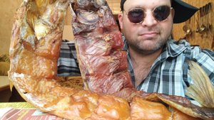 МУКБАНГ БАЛЫК СУДАК и БЕЛЫЙ АМУР/ОБЖОР РЫБЫ