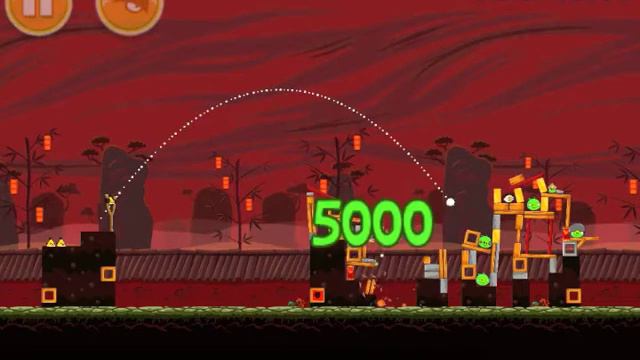 Angry Birds Season 1-4 Yeear of the dragon 2012 walkthrough 3 stars video HD gameplay смотреть онлайн