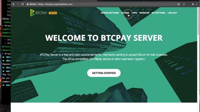 Drupal Commerce BTCPay module installation walkthrough