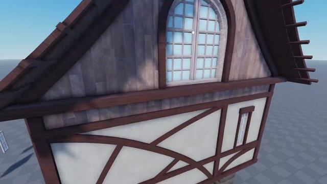 ROBLOX STUDIO | Blue Roof - Medieval House [SpeedBuild] смотреть онлайн