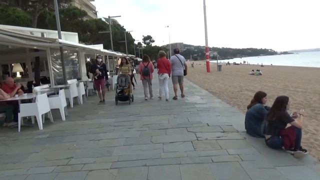 Влог Крутые курорты Испаниии,погуляли по Пладжа де Аро Platja de Aro, Каталония смотреть онлайн