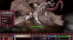 Black Souls 2 Florence Fight SL1 Difficulty 9 Eng