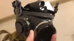 Противогаз промышленный Бриз-3301 (ППФ), фильтр марки A2B2E2K2HgP3 R D с лицевой частью ППМ_сумка