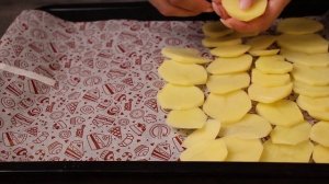 Мясо по-французски из свинины с картошкой в духовке