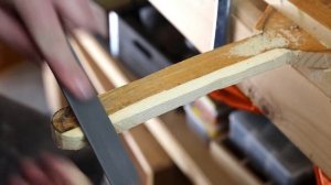 Работа напильником по дереву