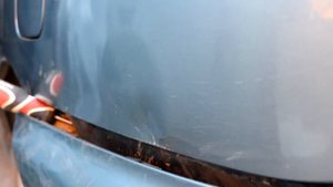 Исправление вмятины методом "деревенский PDR"