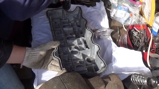 Профилактика клапанной крышки 3s-fe и 5a-fe смотреть онлайн