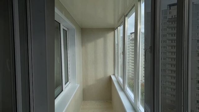 Утепление, обшивка балкона под ключ. смотреть онлайн