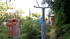 Ай Тодор Юг спуск по канатке 2011