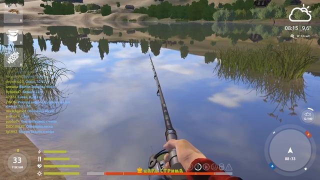 Чудом зацепился. Сурские Чудовища (сом, осетр) • Русская рыбалка 4 • Приколы на Суре смотреть онлайн