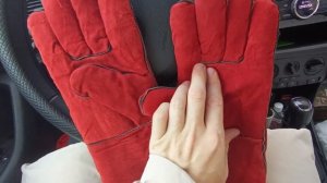 Купил себе краги сварщика, для чего?!???