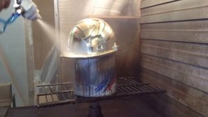 металлизация строительной каски