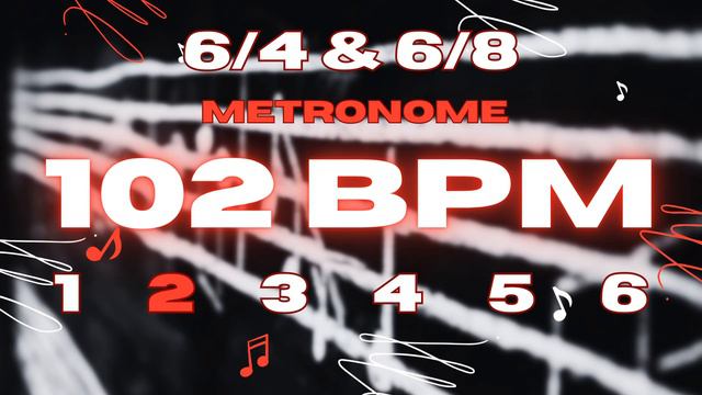 102 BPM - 6/4 & 6/8 Metronome смотреть онлайн