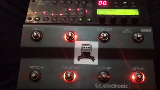 TC Electronic Nova System Analog Multi-effects Floor Processor Fender avri 59 смотреть онлайн