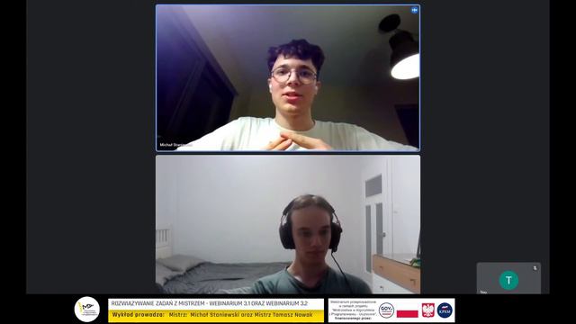 [LIVE] Rozwiązywanie zadań z mistrzem - Webinarium 3.1 oraz Webinarium 3.2 смотреть онлайн