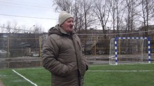 Сюжет об открытии футбольной площадки в Шексне. 08.11.14.
