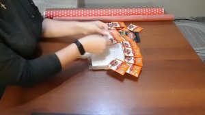 Букет из чайных пакетиков и шоколада (ускоренное)