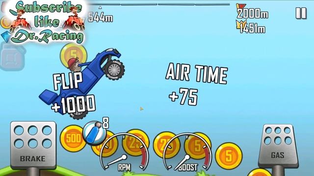 New Lamborghini Super Car - Rally Car? Hill Climb Racing! Unlimited Coins and Unlimited Gems смотреть онлайн