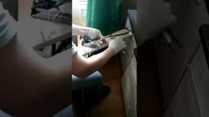 Способ посадки рыболовных сетей.