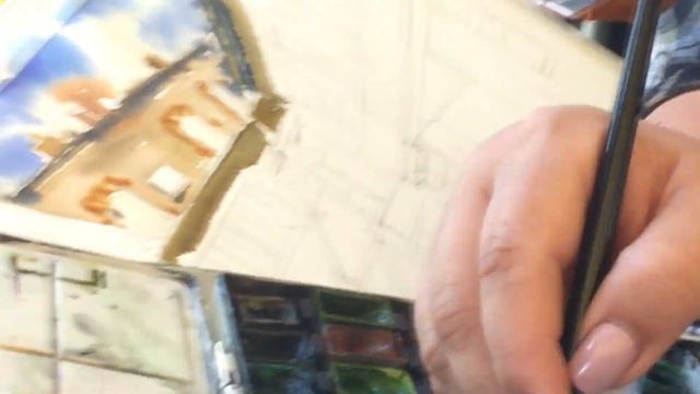 Мастер-класс. Акварель. Бедина Анна Федоровна смотреть онлайн