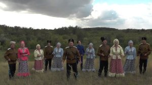 Народный ансамбль казачьей песни «Добрица» РЦКД «Геолог», «Небо над водой» муз.и сл.Иванова 2020.mp4