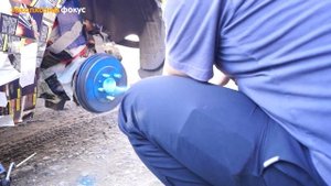 Как покрасить тормозные барабаны на автомобиле #заколхозимфокус