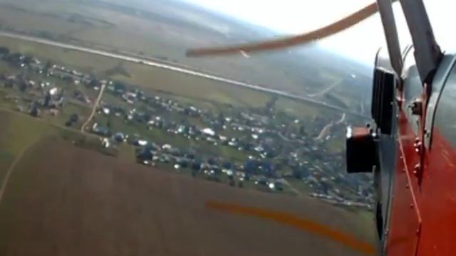 Полёт на самодельном самолете