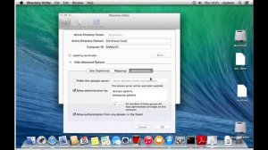 Login with an Active Directory User to a Mac OS X System