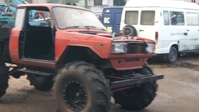 07.10.2017 Самодельный вездеход "МАРС 6/2" семёрочка",первый выезд смотреть онлайн