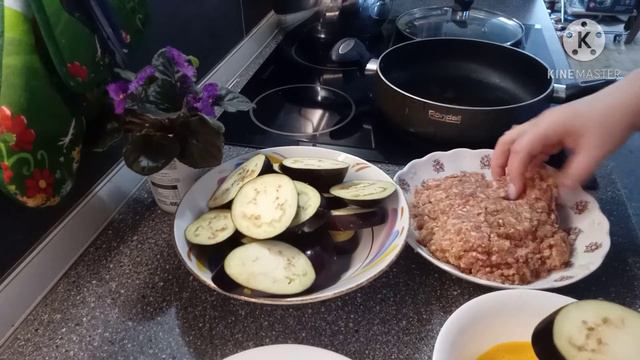 Баклажаны с мясом, очень вкусно смотреть онлайн