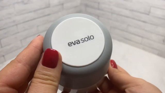 Чашки 2 шт. фарфоровые для кофе лунго 230 мл. серые Eva Solo | Видео обзор от Kitchen-Devices.ru