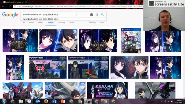 Accel World Black Lotus in Sword Art Online Lost Song смотреть онлайн