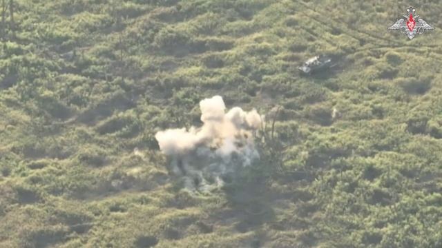 Уничтожение опорного пункта ВСУ в районе населенного пункта Белогоровка