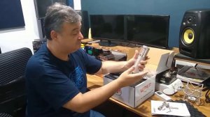 microphone Warm áudio  Wa-47 Jr unboxing