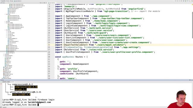 Angular with Firebase part 59 of 70 - Deploy to firebase part 2 смотреть онлайн